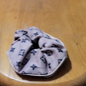 Brown And Black Scrunchie